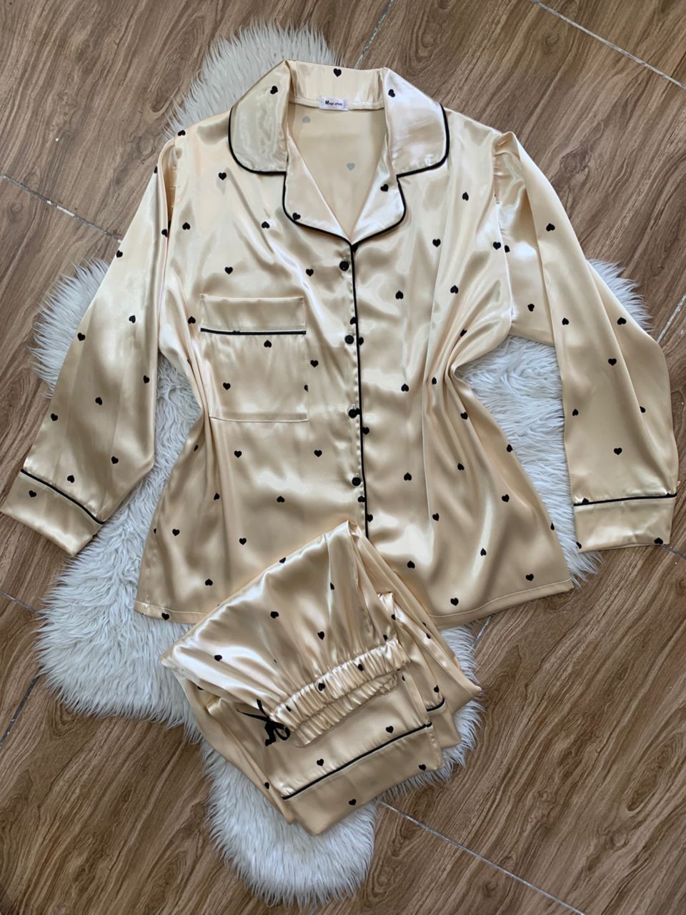 ست بلوز شلوار زنانه ساتن