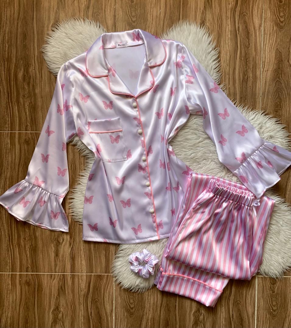 ست بلوز شلوار ساتن ویکتوریا