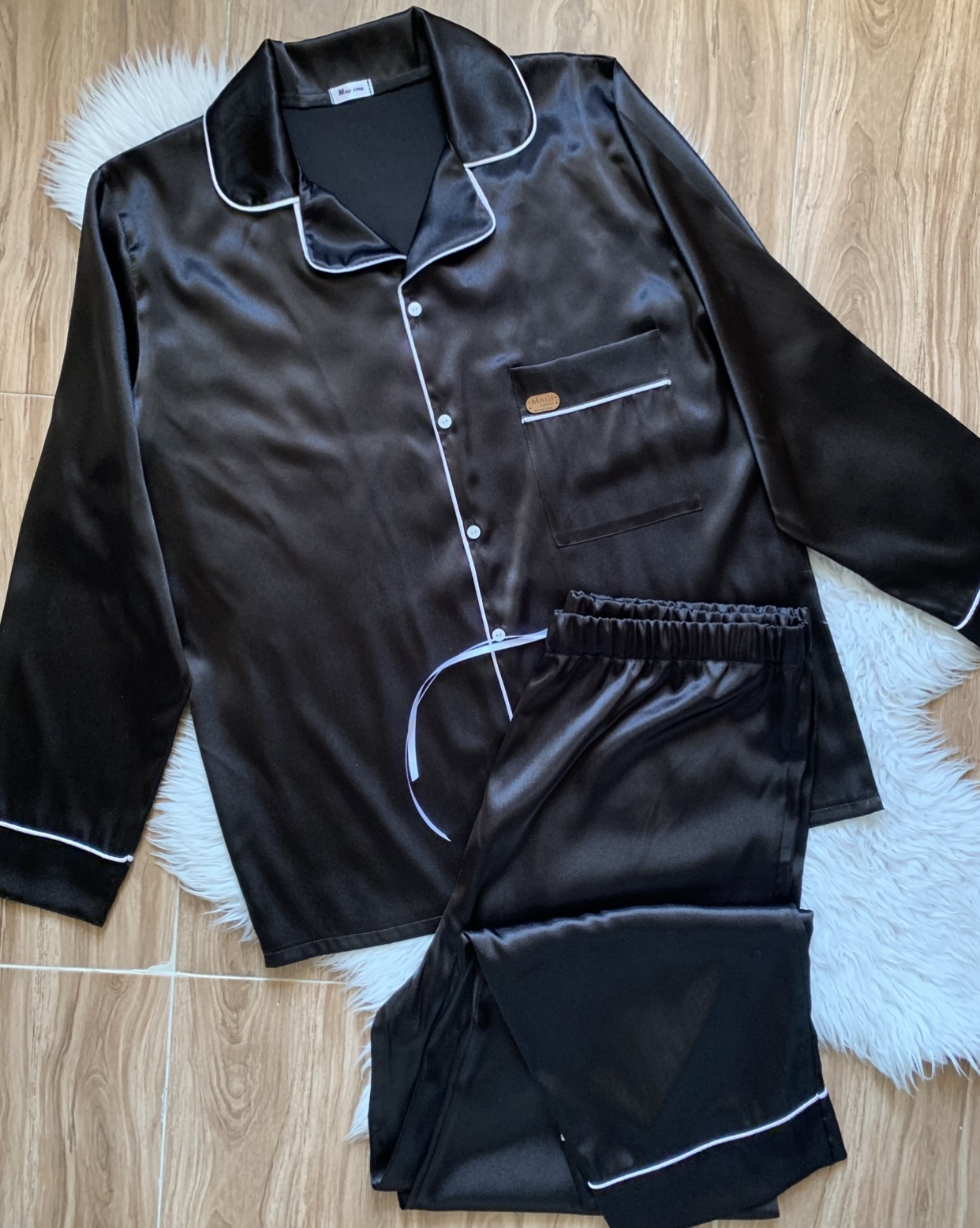 بلوز شلوار مردانه ساتن