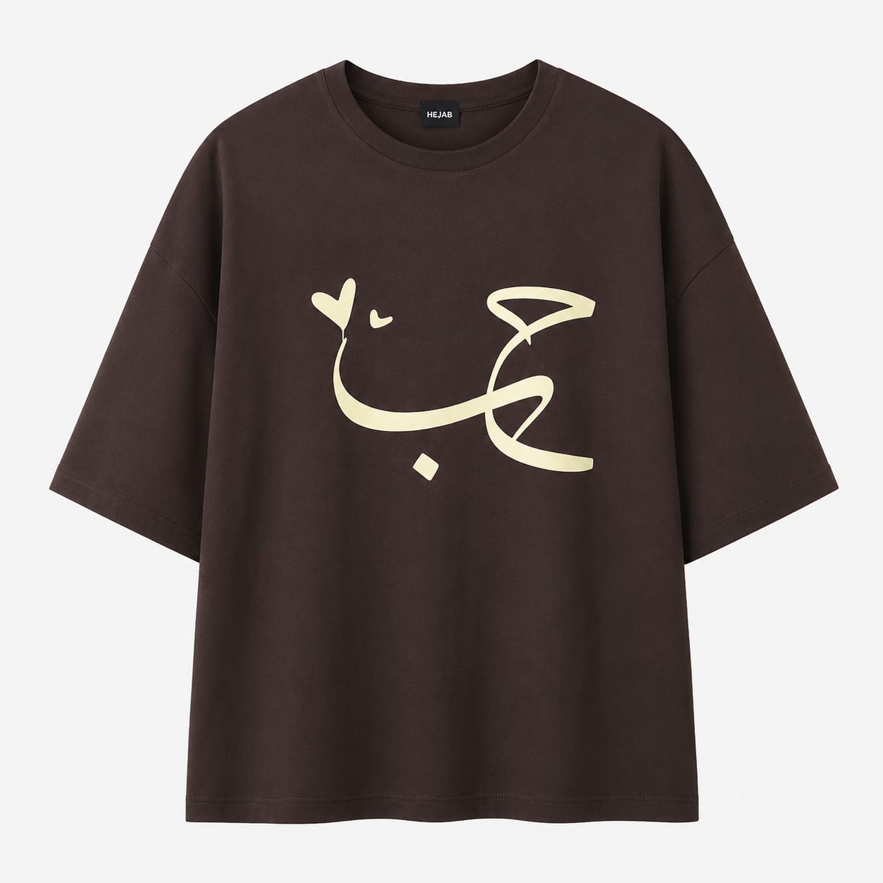 تیشرت زنانه نخ پنبه طرح حب
