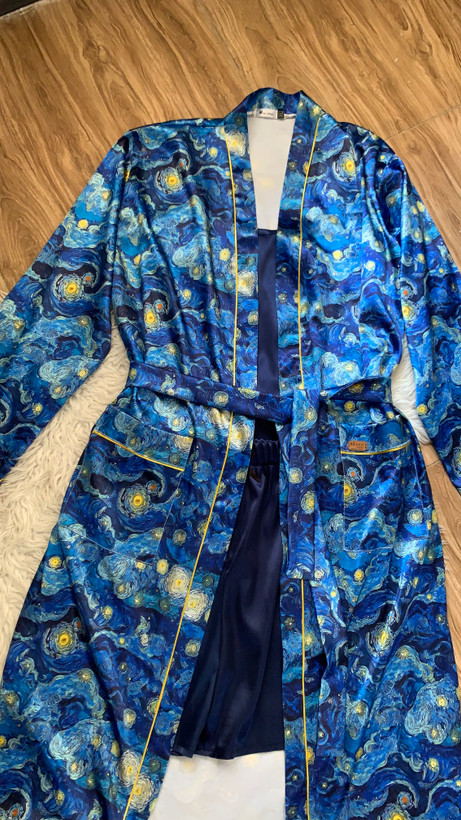 روبدوشامبر زنانه طرح ونگوگ